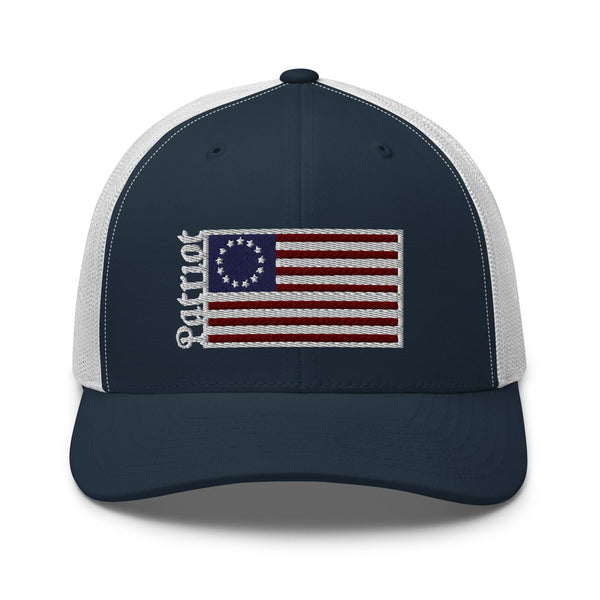 American Flag Trucker Hat Woman Patriotic Baseball Cap 4th 