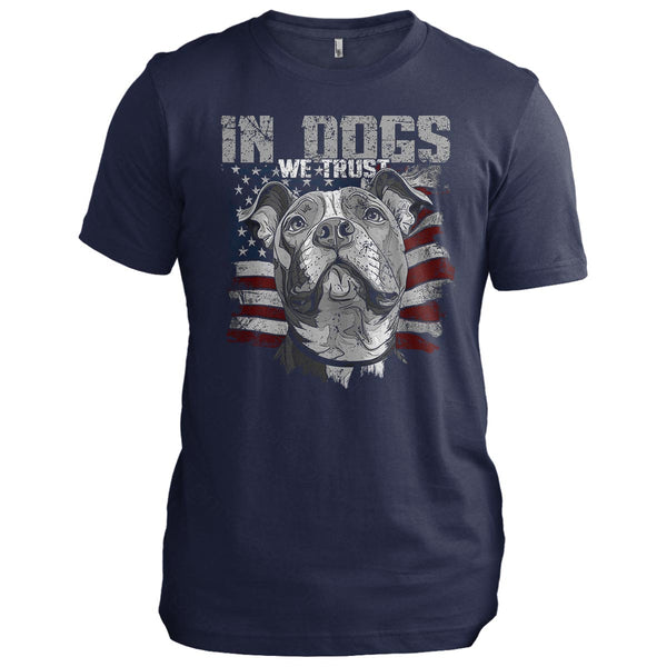 In dog we trust fashion t shirt