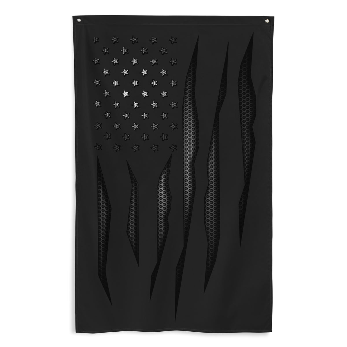 Carbon Onyx American Flag Wall Flag