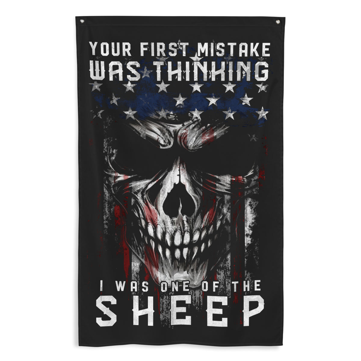 Reaper: Your First Mistake Wall Flag