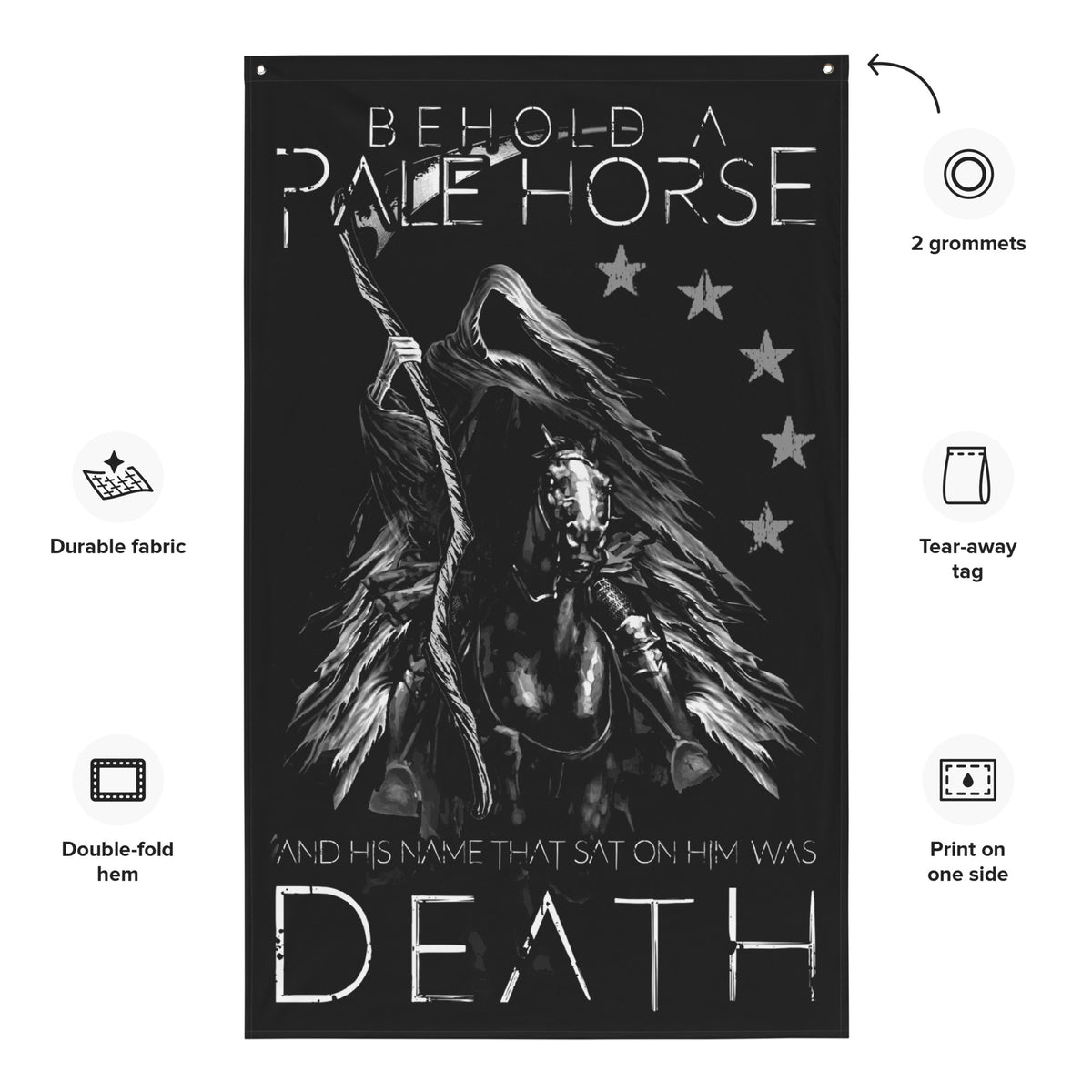 Reaper: Pale Horse Wall Flag