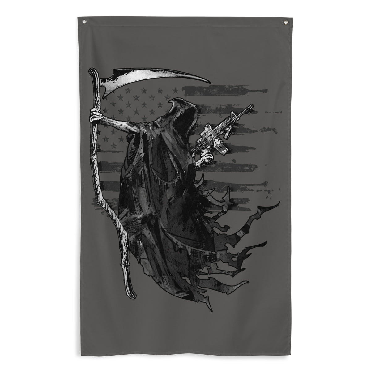 Reaper M4 Wall Flag