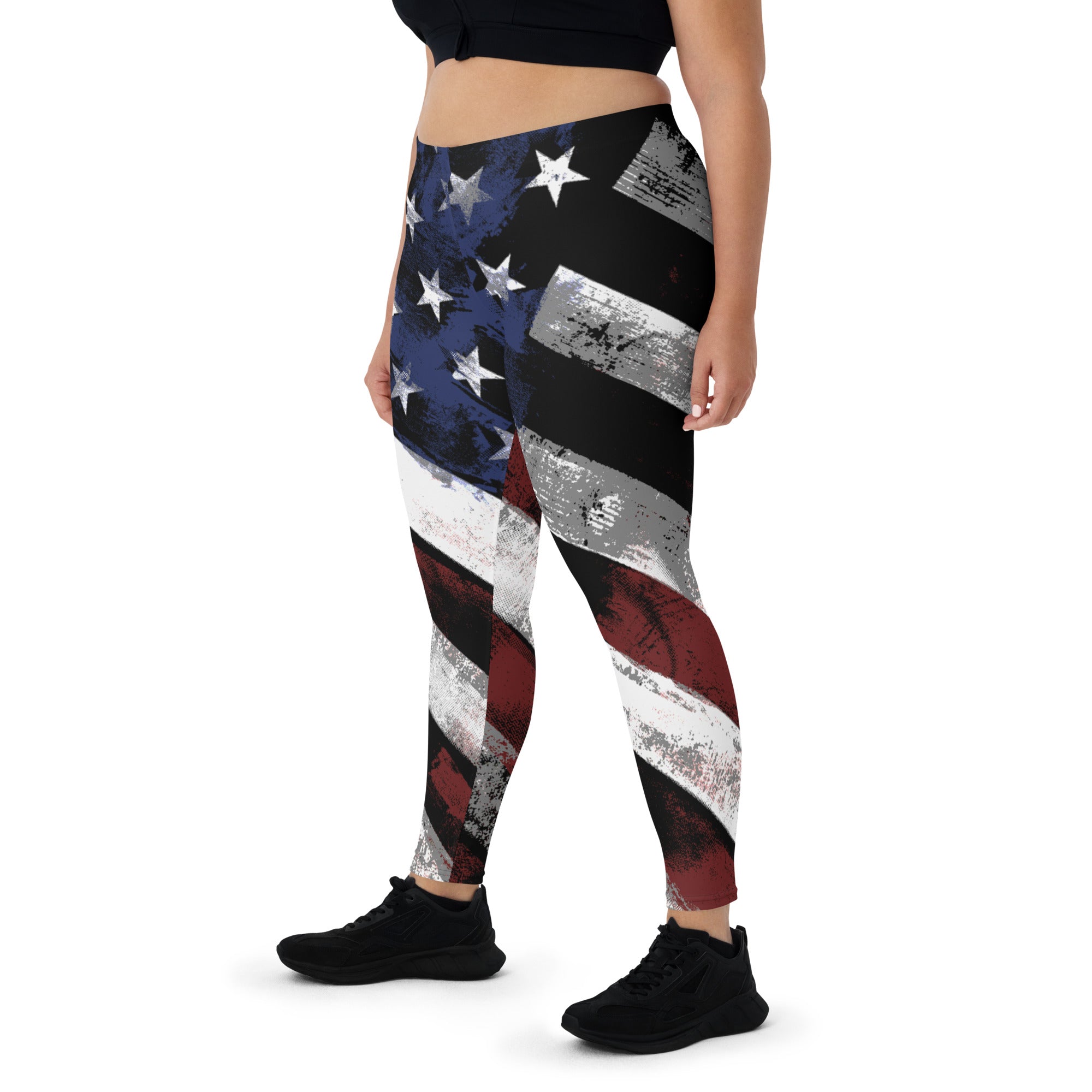 AMMO Black American Flag With Pisspots For Stars Above Under Water Pat –  AMMO Pisspot IYAAYAS Gear