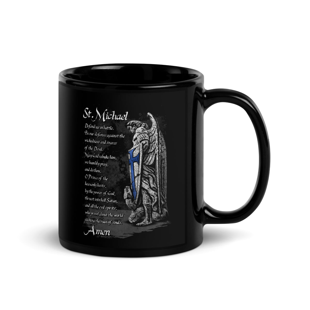 Saint Michael the Archangel Prayer Mug