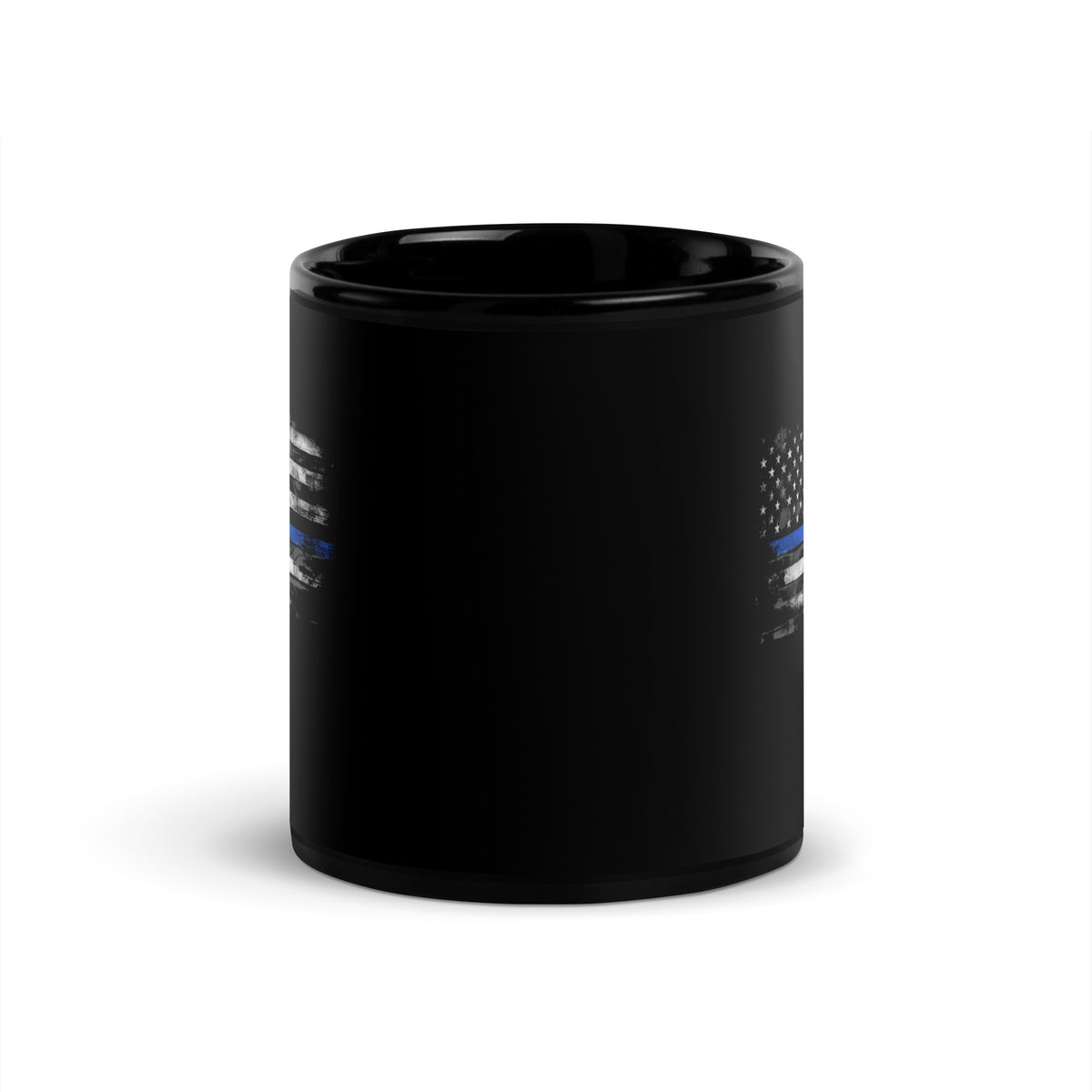 Thin Blue Line Flag 2.0 Front Mug