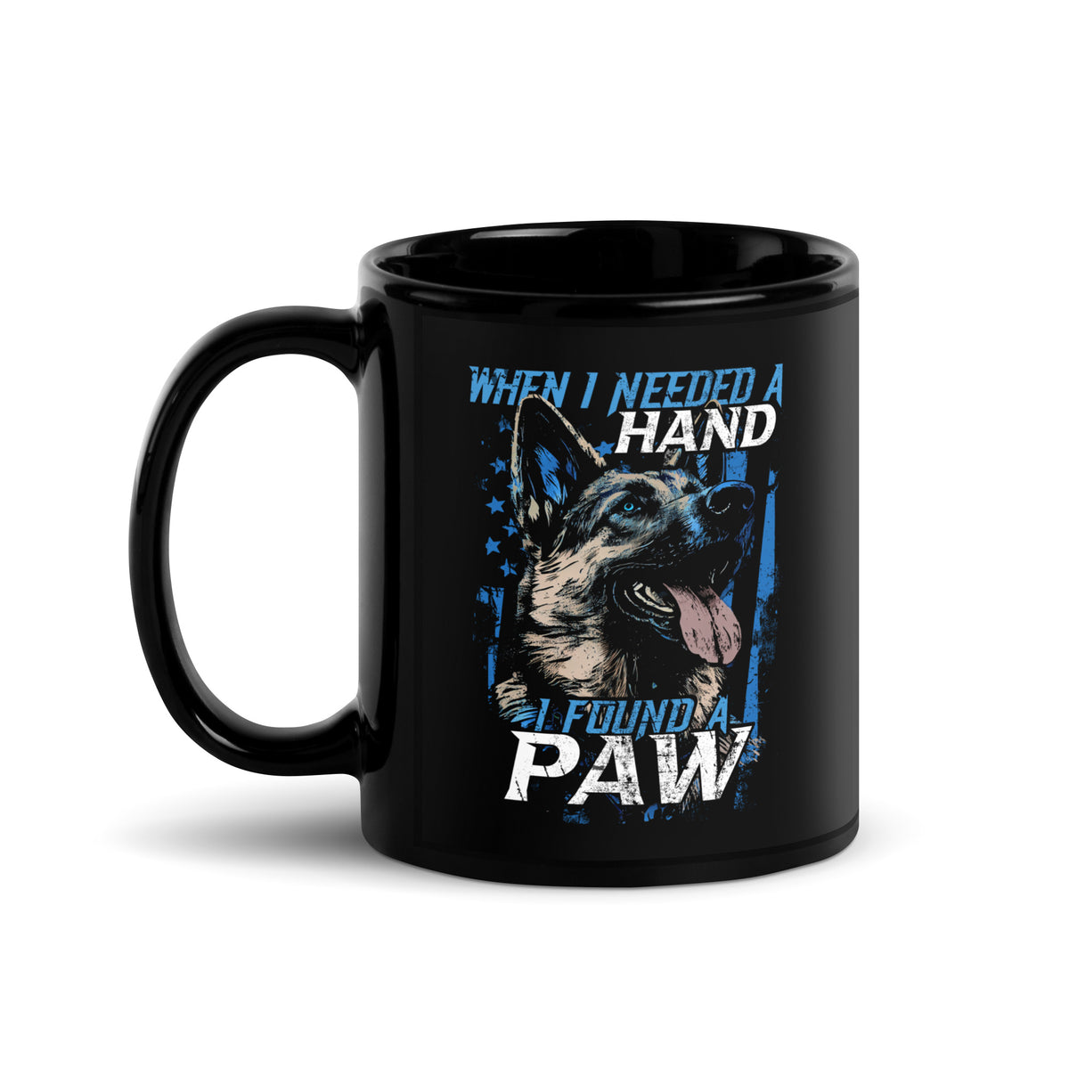 Needed a Hand. Found a Paw. Mug