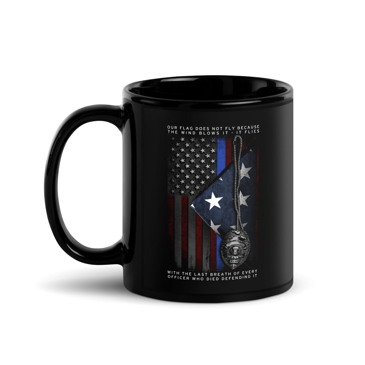 Police Officer&#39;s Last Breath Mug