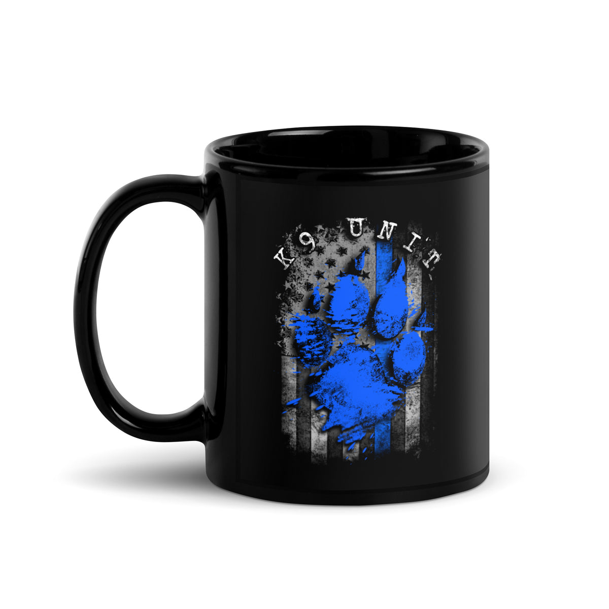 Police K9: Paw Flag Mug