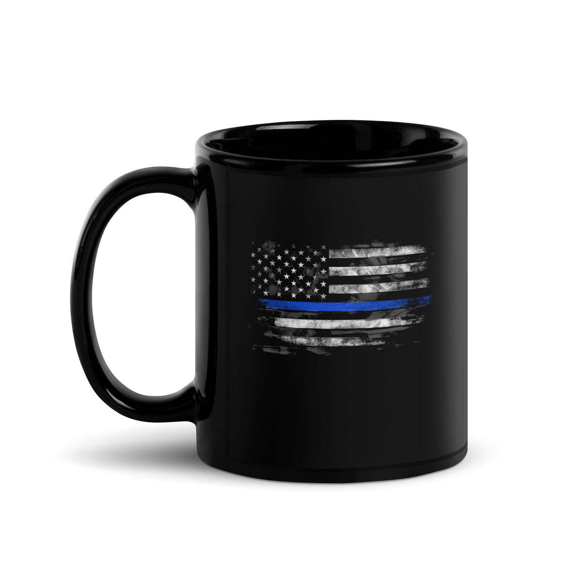 Thin Blue Line Flag 2.0 Front Mug