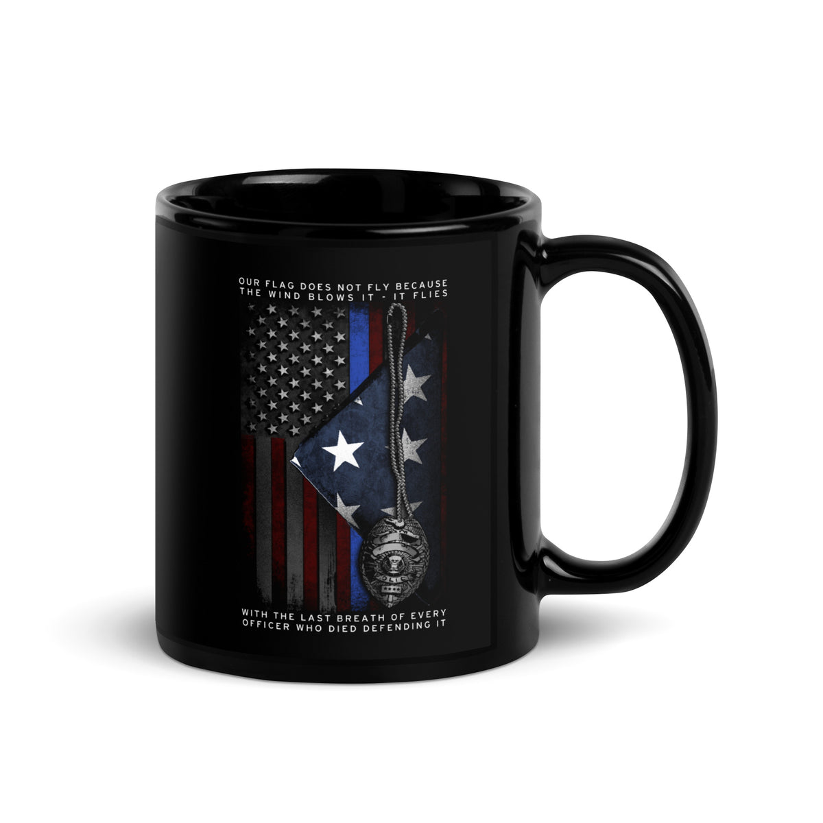 Police Officer&#39;s Last Breath Mug