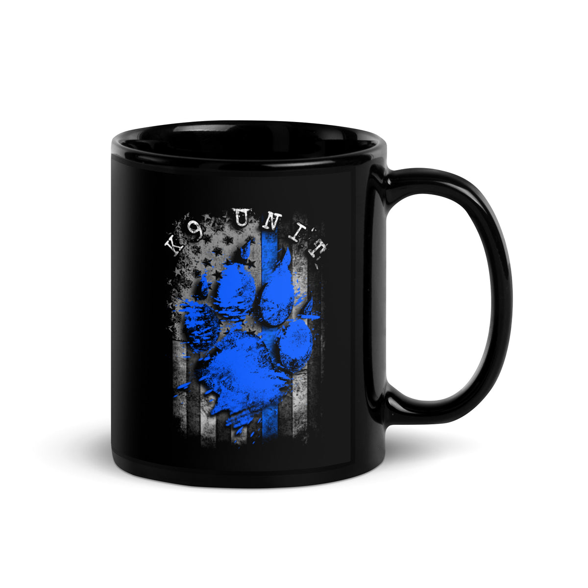 Police K9: Paw Flag Mug