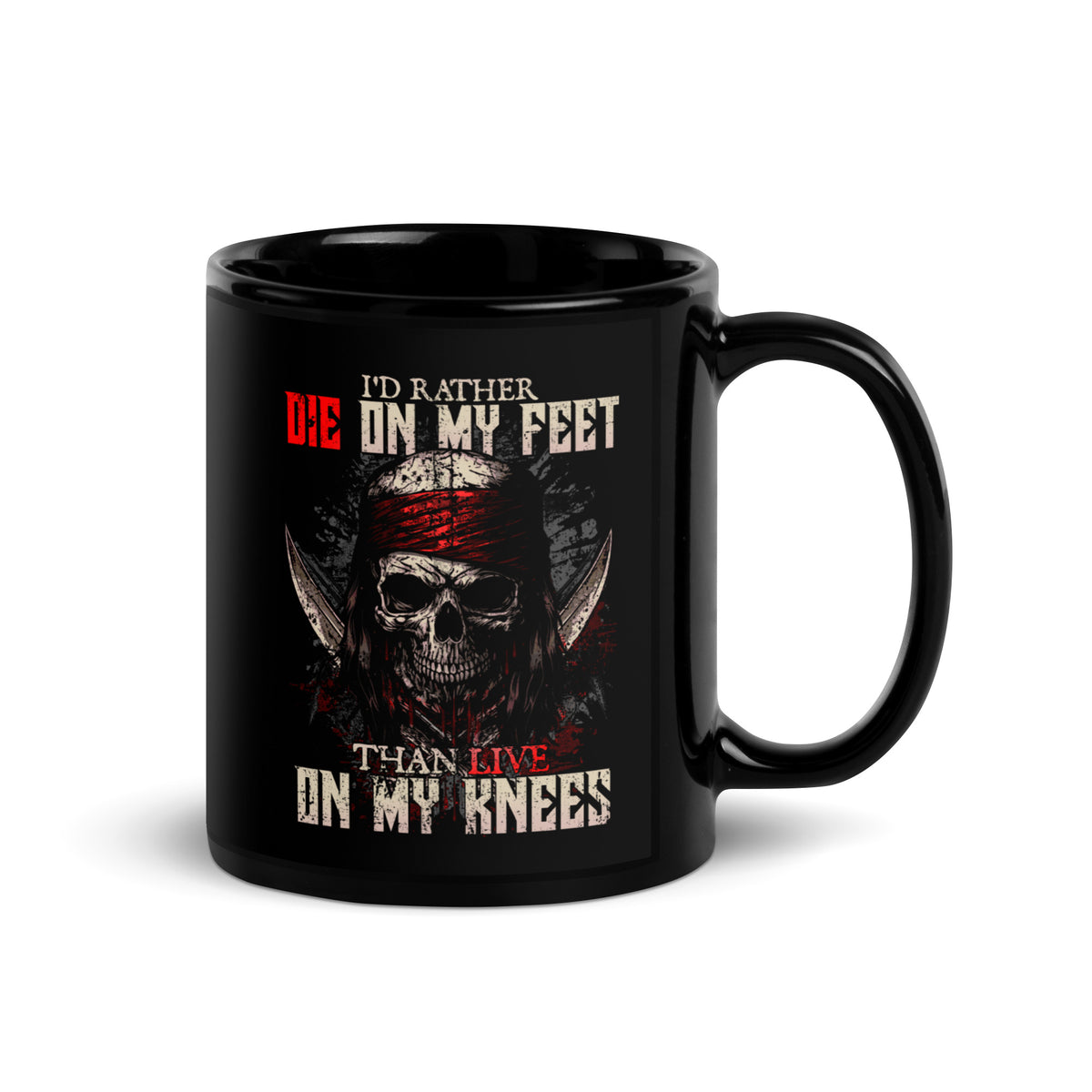 Die on my Feet: Pirate Edition Mug