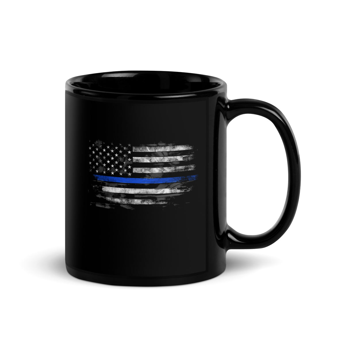 Thin Blue Line Flag 2.0 Front Mug