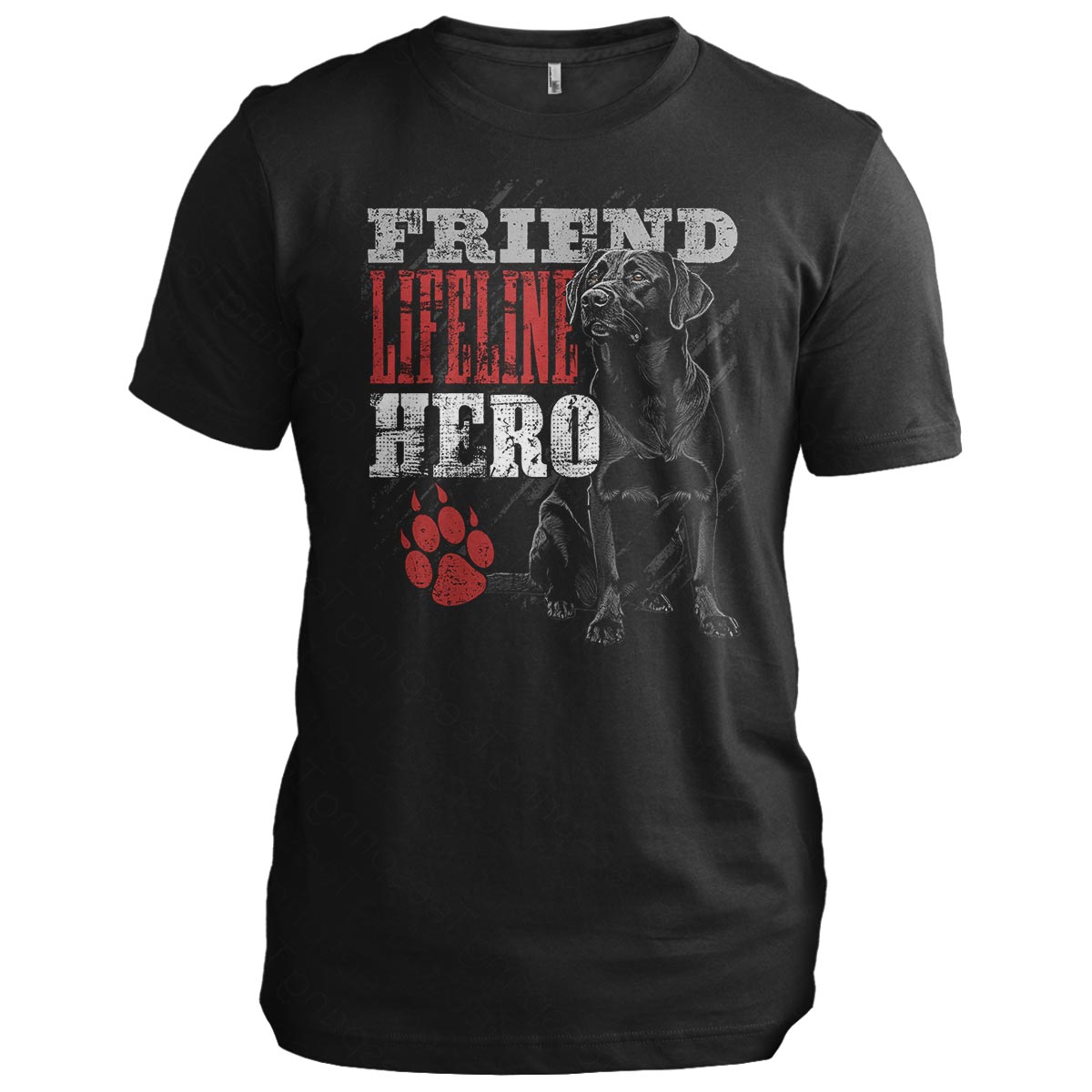 Friend Lifeline Hero: Black Lab