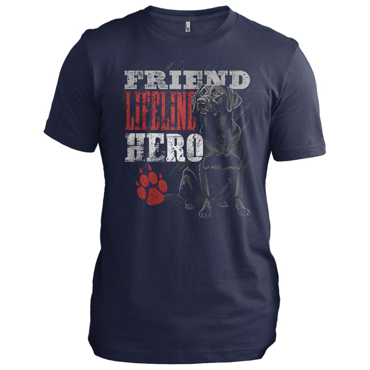 Friend Lifeline Hero: Black Lab