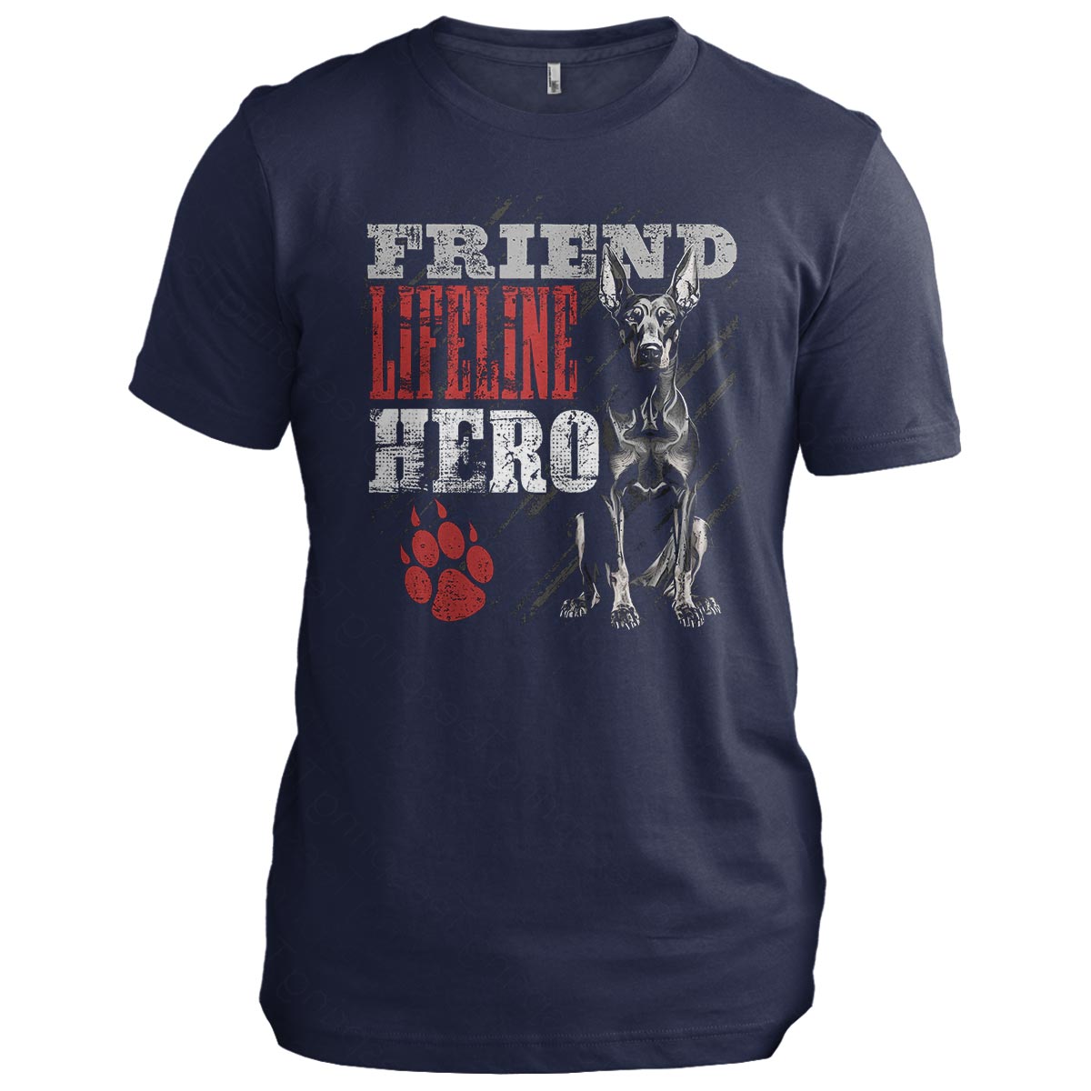 Friend Lifeline Hero: Doberman Pinscher