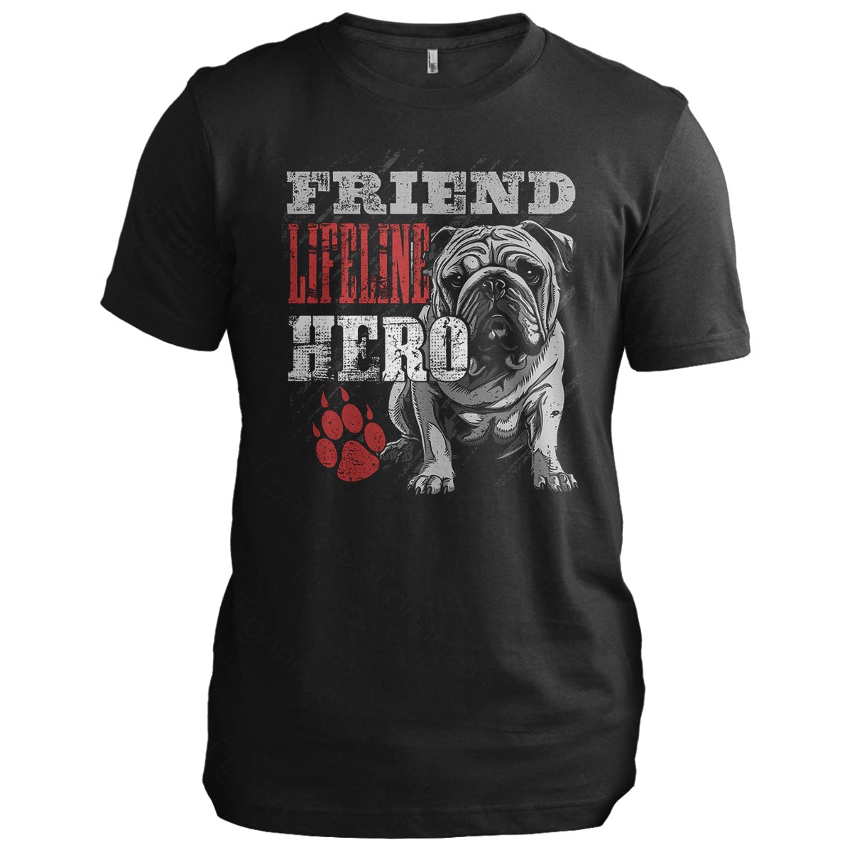 Friend Lifeline Hero: Bulldog