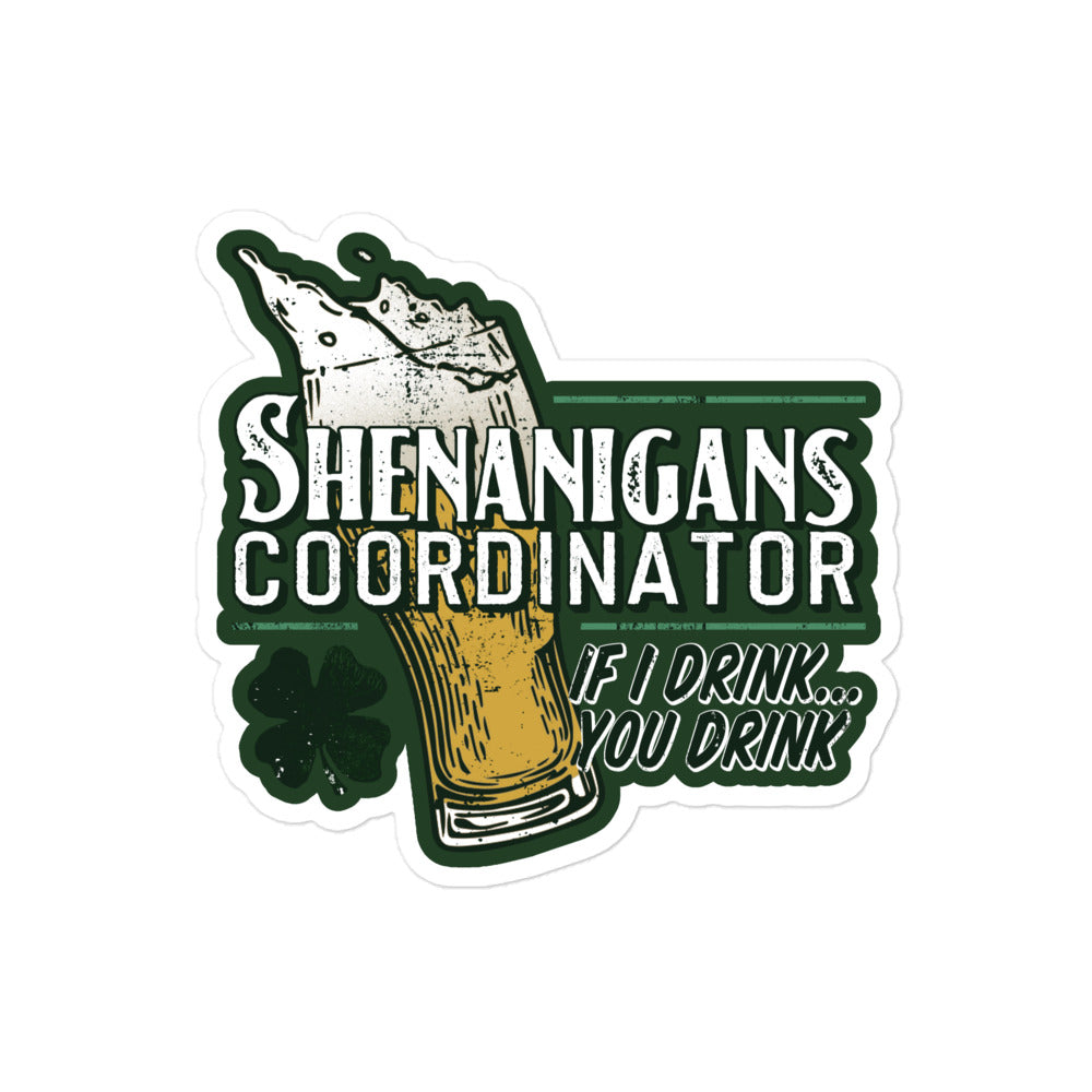 Shenanigans Coordinator Decal