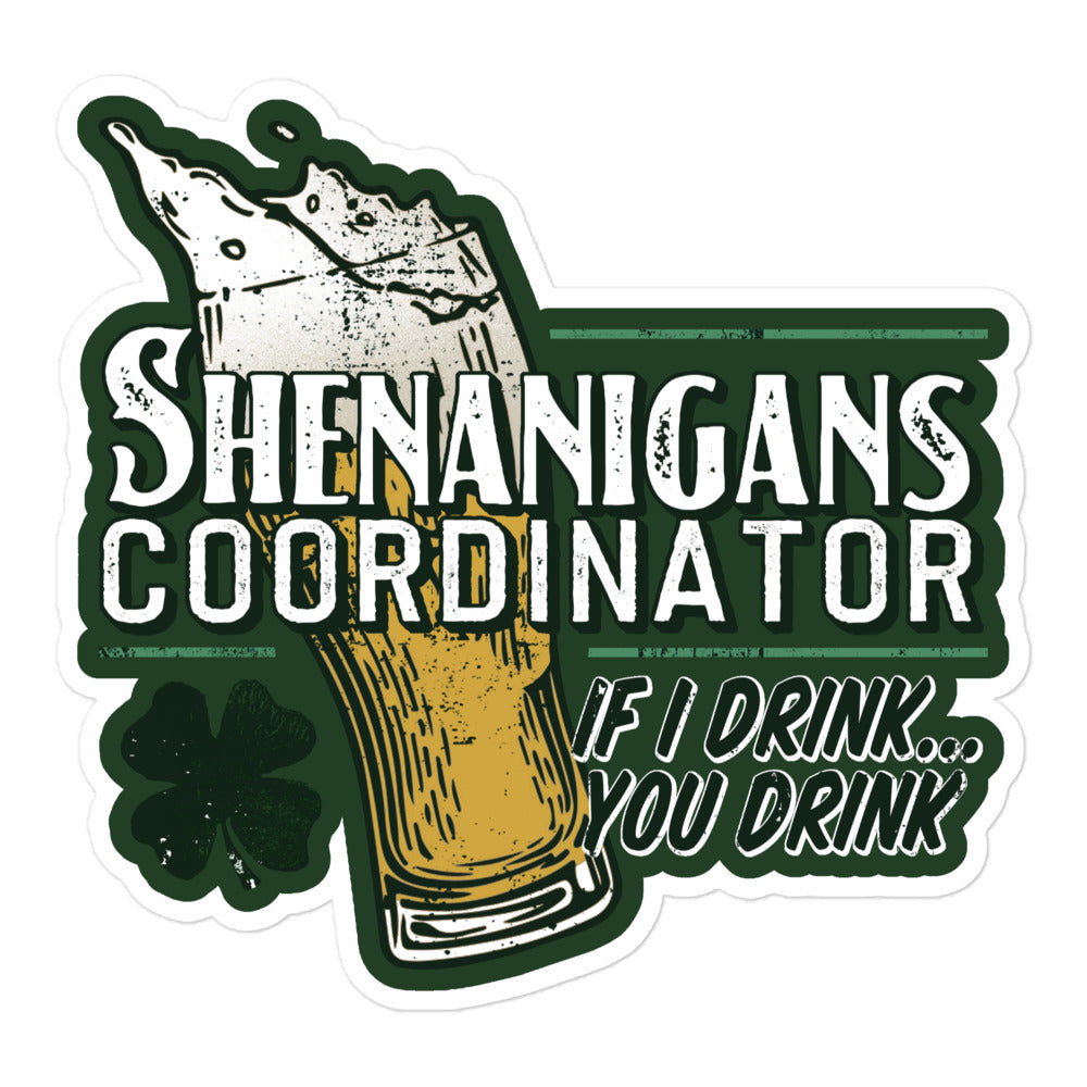 Shenanigans Coordinator Decal