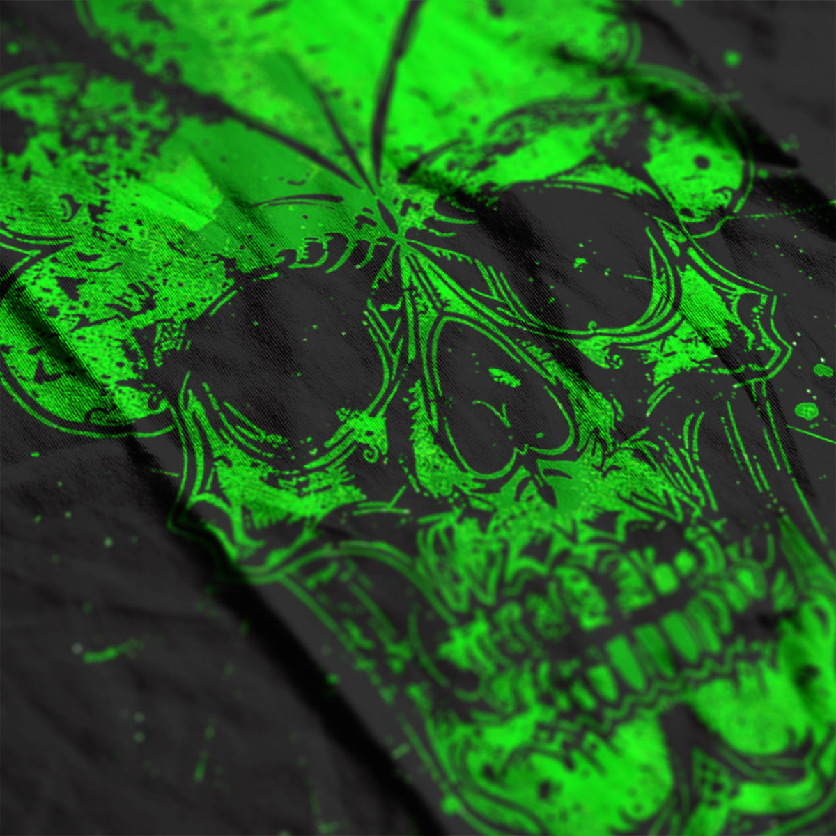 Shamrock Skull