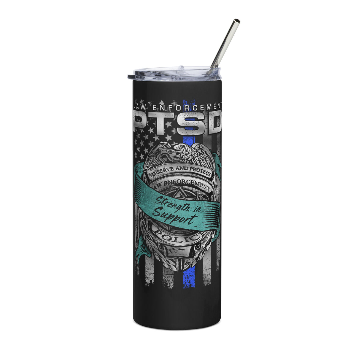 Law Enforcement PTSD Tumbler