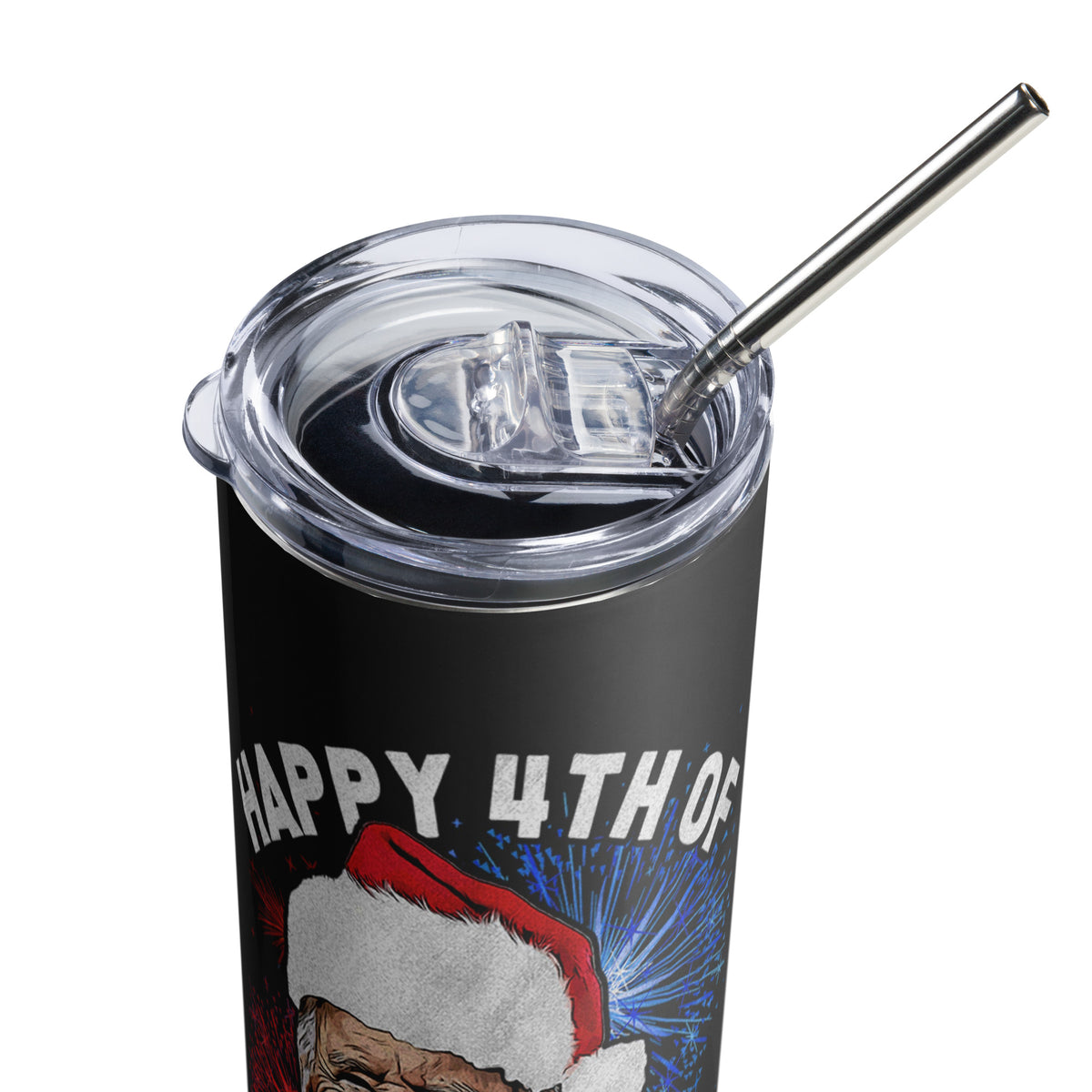 Happy 4th of Christmas Tumbler