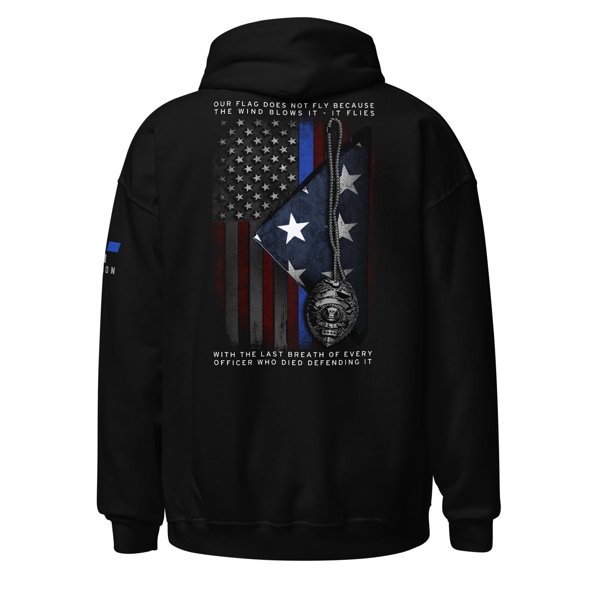 Police Officer&#39;s Last Breath Hoodie