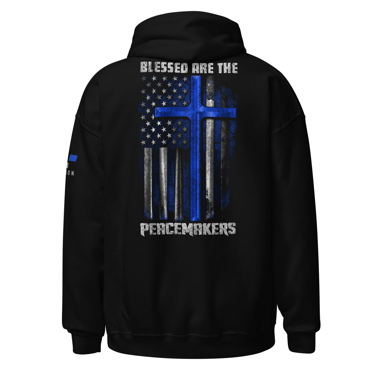 Blessed Are The Peacemakers Metal Hoodie