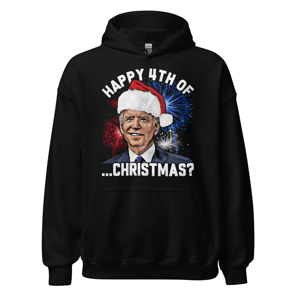 Happy 4th of Christmas Hoodie