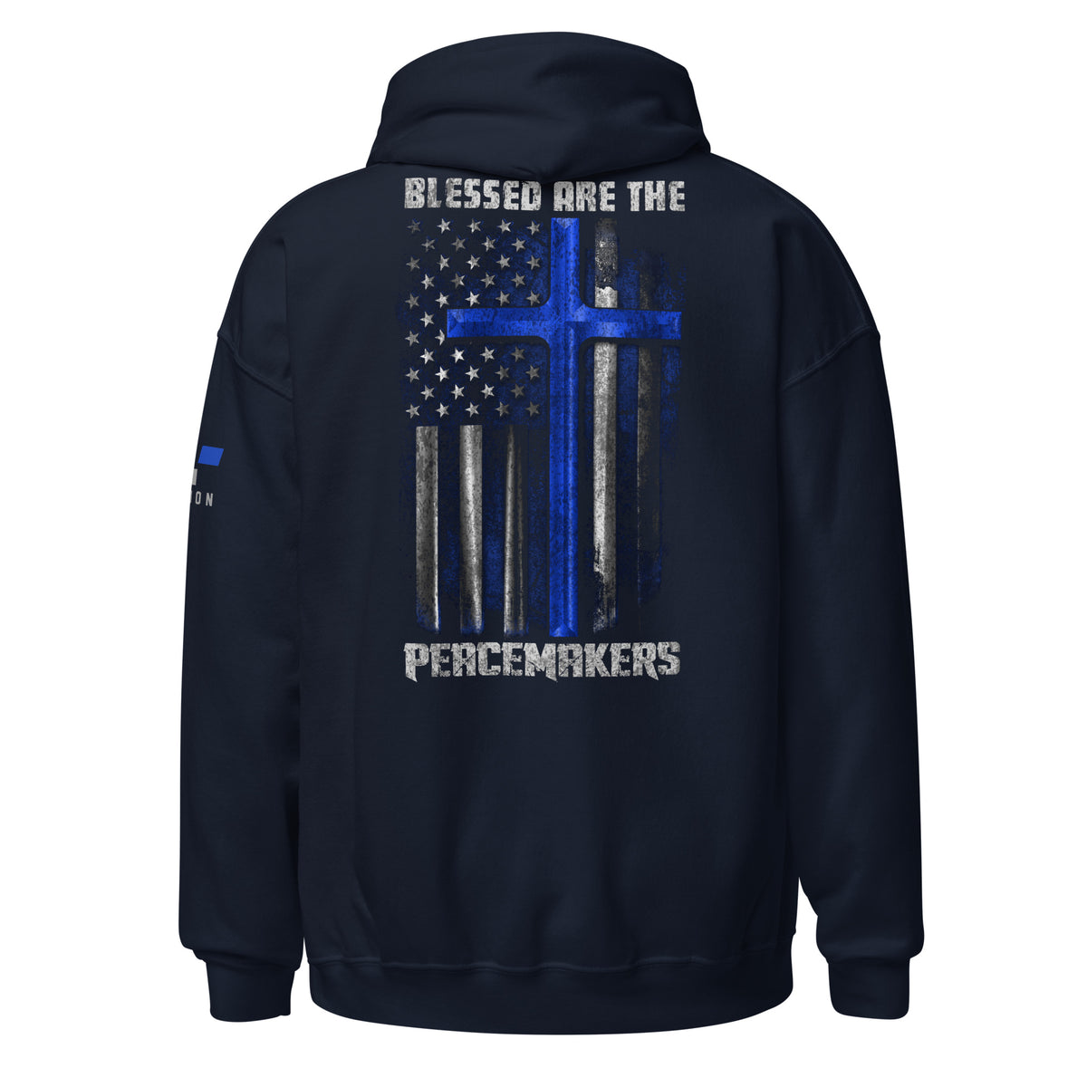 Blessed Are The Peacemakers Metal Hoodie