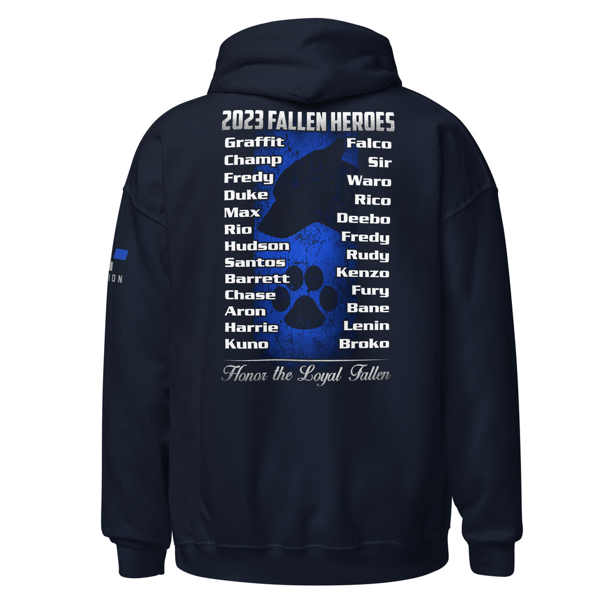 2023 K-9 Fallen Heroes Hoodie