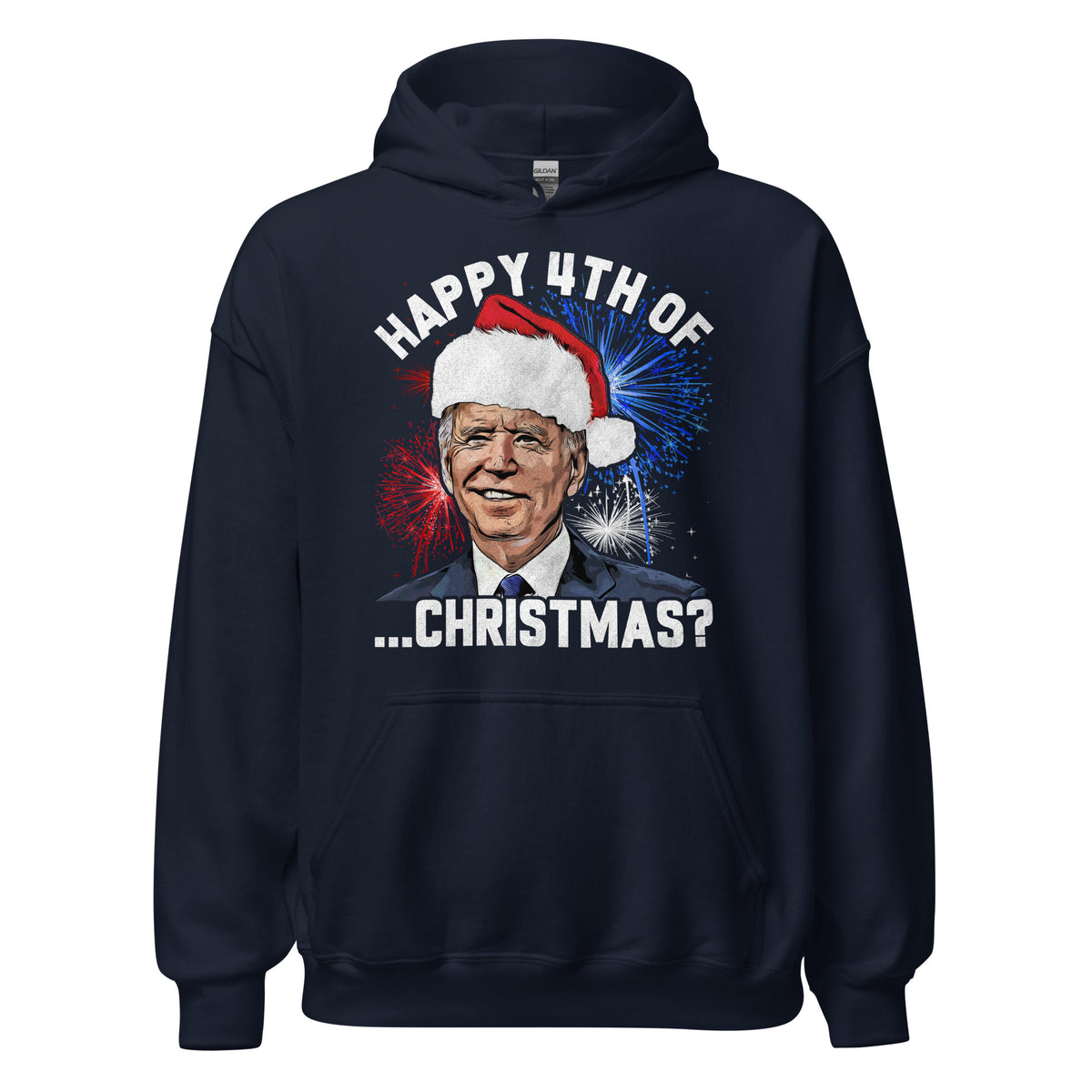 Happy 4th of Christmas Hoodie