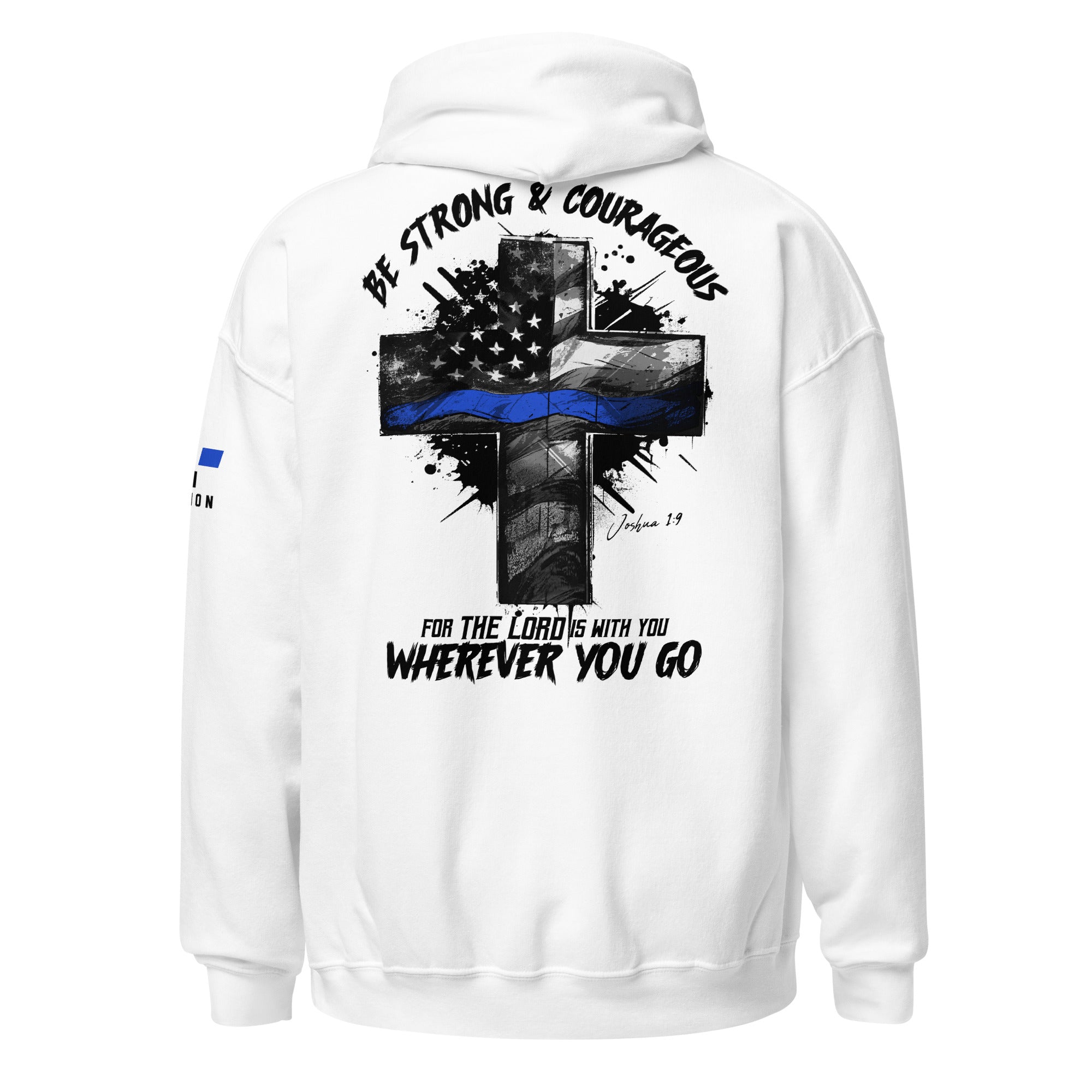 Black Strong & Courageous Hoodie