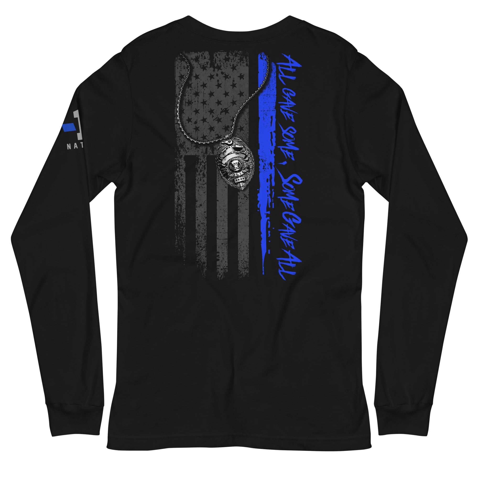 This Is My Lucky USA Fishing Shirt Patriotic Red White Blue Long Sleeve  T-Shirt