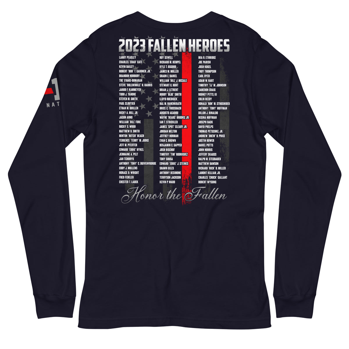 2023 Firefighter Fallen Heroes Long Sleeve