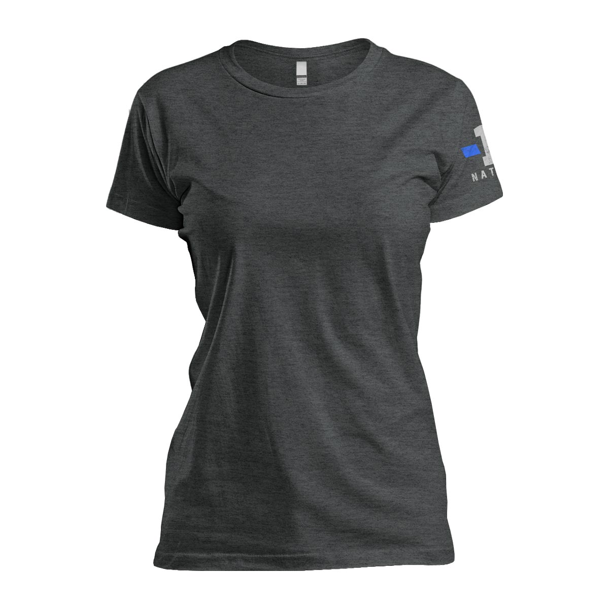 Thin Blue Line Angel Wings - Women&#39;s Relaxed Fit