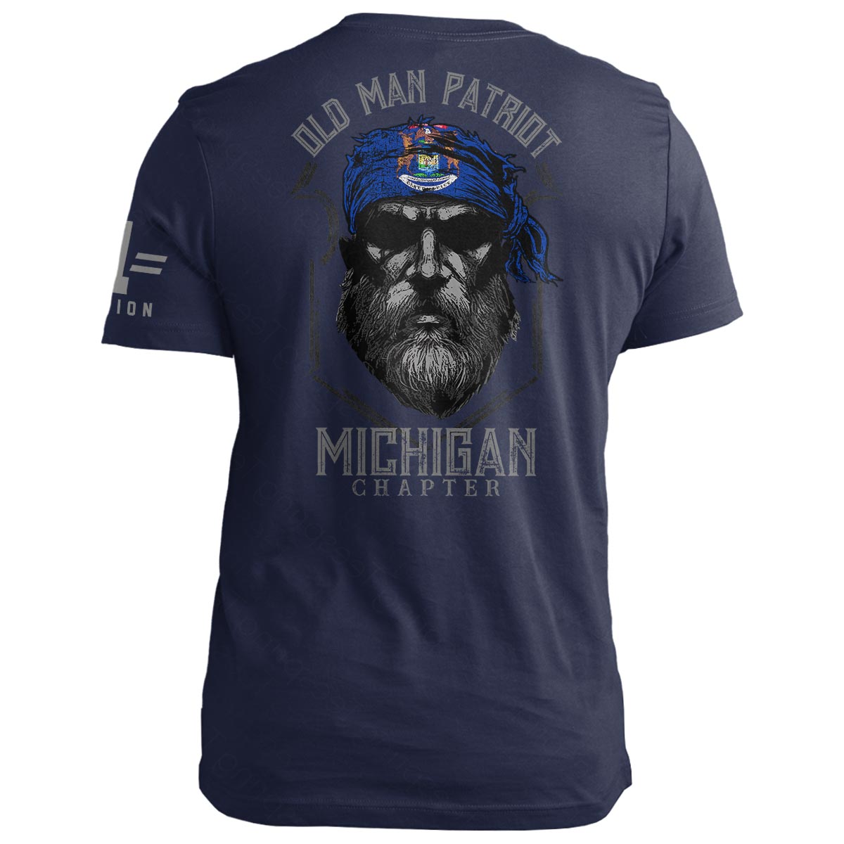 Michigan Old Man Patriot