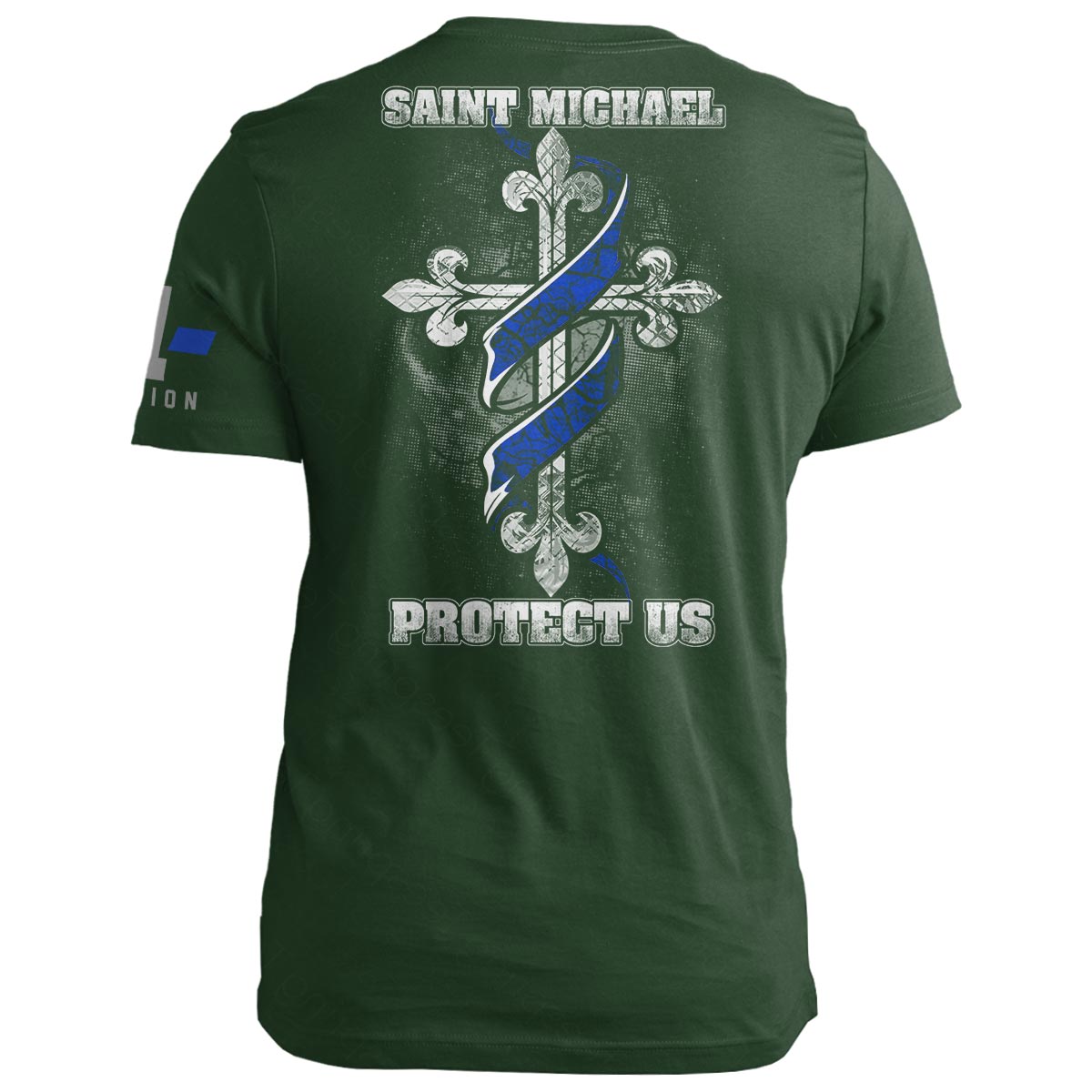 Thin Blue Line: St. Michael Protect Us