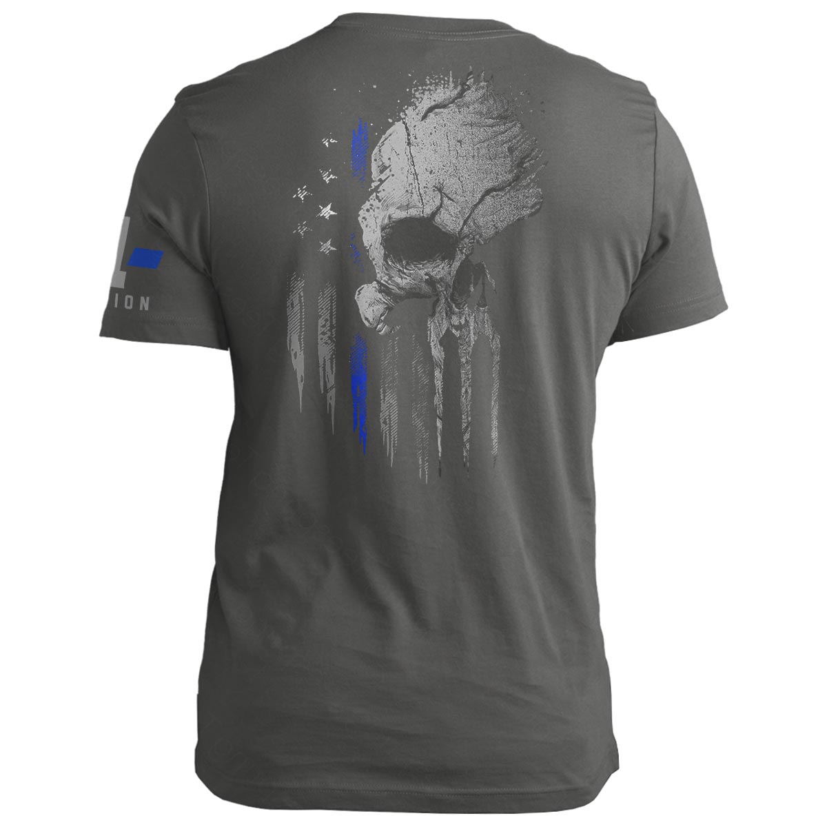 Vert Skull Thin Blue Line